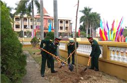 Sư đoàn 3 tổ chức Tết trồng cây Xuân Nhâm Dần 2022